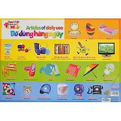 Tranh Dành Cho Bé – Thời Gian Đồ Dùng Hàng Ngày