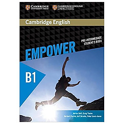 Cambridge English Empower Pre-Intermediate Student’s Book: Pre-intermediate