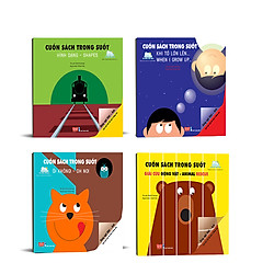 Combo Cuốn Sách Trong Suốt: Hình Dạng-Shapes + Khi Tôi Lớn Lên-When I Grow Up + Ôi Không-