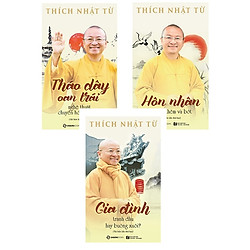 Combo Sách Tác Giả Thích Nhật Từ (Bộ 3 Cuốn) – Tái Bản 2019