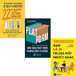 Combo 3 Cuốn Sách:  22 Quy Luật Bất Biến Trong Xây Dựng Thương Hiệu+ Nền Tảng Phát Triển