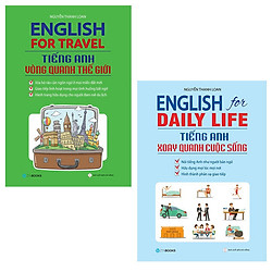 Combo English For Travel – Tiếng Anh Vòng Quanh Thế Giới + English For Daily Life – Tiếng
