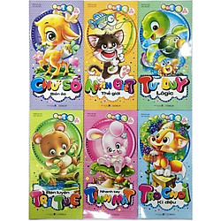 Combo Phát Triển IQ Cho Trẻ Em : Chữ Số Biến Ảo + Nhận Biết Thế Giới + Tư Duy LôGic + Rèn