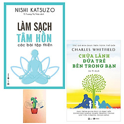 Combo Chữa Lành Đứa Trẻ Bên Trong Bạn và Làm Sạch Tâm Hồn – Các Bài Tập Thiền ( Tặng  Kèm