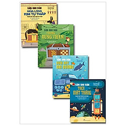 Combo Thử Thách Thông Minh Săn Kho Báu (Bộ 4 Cuốn)