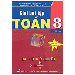 Giải Bài Tập Toán 8 (Tập 2)