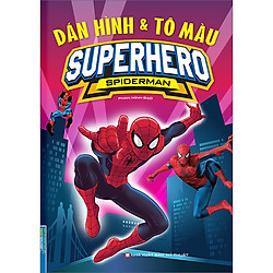 Dán Hình & Tô Màu Superhero Spiderman