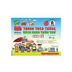 Tranh treo tường bách khoa toàn thư cho bé( tặng kèm bút chì dễ thương )