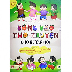 Đồng Dao Thơ, Truyện Cho Bé Tập Nói – tặng kèm móc khóa 4Tech