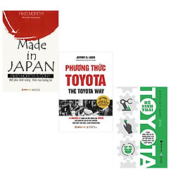 Combo Sách Bài Học Kinh Doanh Hay : Made In Japan + Phương Thức Toyota + Hệ Sinh Thái Toy