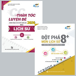 Combo Thần tốc luyện đề 2020 môn Lịch sử tập 1 – Đột Phá 8+ Kì Thi THPT Quốc Gia Môn Lịch