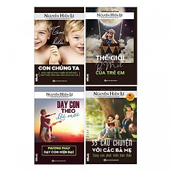 Bộ Sách Hiểu Con Để Dạy Con Và Phát Triển Cùng Con ( Trọn bộ 4 cuốn cha mẹ khéo + tặng kè