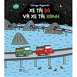 Ehon Mẫu Giáo – Xe Tải Đỏ Và Xe Tải Xanh