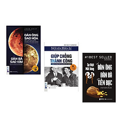 Combo bộ sách Tâm lý đàn ông (Giúp chồng thành công + Đàn ông sao hỏa, đàn bà sao Kim + S
