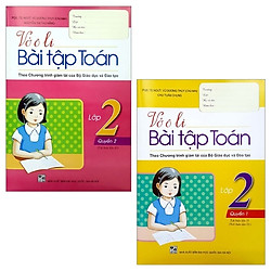 Combo Vở Ô Li Bài Tập Toán 2 (2019): Quyển 1 Và 2 (Bộ 2 Quyển)