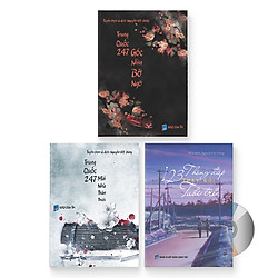 Combo 3 sách: Trung Quốc 247: Góc nhìn bỡ ngỡ (Song ngữ Trung – Việt có Pinyin) + Trung Quốc 247: Mái nhà thân thuộc (Sách song ngữ Trung – Việt có phiên âm) + 123 Thông Điệp Thay Đổi Tuổi Trẻ (Trung giản thể – Trung phồn thể – Pinyin – tiếng Việt) + DVD