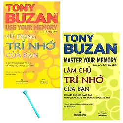 Combo Làm Chủ Trí Nhớ Của Bạn và Sử Dụng Trí Nhớ Của Bạn – Use Your Memory ( Tặng Kèm Bút )