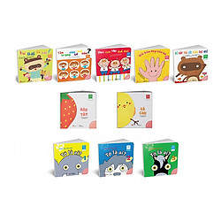Combo 10 cuốn  Ehon Nhật Bản “trò chuyện” : Dâu Tây – Gà Con + Ehon kỹ năng sống Nhật Bản