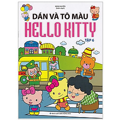 Dán Và Tô Màu Hello Kitty – Tập 6