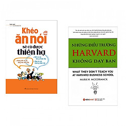 Combo 2 Cuốn Sách Hay Nhất Dành Cho Nhà Kinh Doanh: Những Điều Trường Harvard Không Dạy B