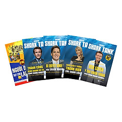 Combo 4 Cuốn Huấn Luyện Kinh Doanh Cùng America Shark Tank(Tặng kèm bút chì Kingbooks)</s
