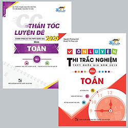 Combo CC Thần tốc luyện đề 2020 môn Toán – Ôn Luyện Thi Trắc Nghiệm THPT Quốc Gia Năm 201