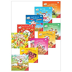 Combo Ehon Gà Mẹ Cục Tác Và Đàn Con Lông Vàng (Bộ 10 Cuốn)
