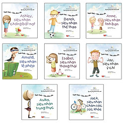 Bộ Kỹ Năng Sống Dành Cho Học Sinh – Super Kids – Siêu Nhân Nhí (8 Tập Đầu)