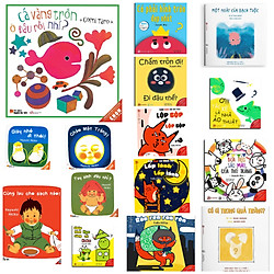 Bộ 15 Cuốn Ehon Thông Minh , Sáng Tạo : Ehon Những Điều Kỳ Diệu Của Âm Thanh + Màu Sắc +