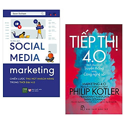 Combo Sách Marketing Trong Thời Đại 4.0 : Social Media Marketing – Chiến Lược Thu Hút Khá
