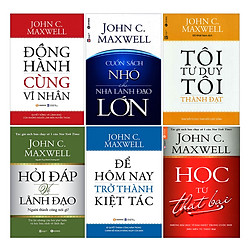 Bộ Lãnh Đạo Cùng John Maxwell (Trọn Bộ 6 Cuốn)