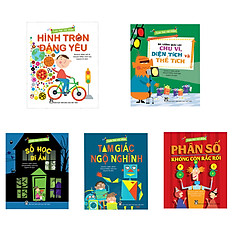 Bộ 5 cuốn sách Toán học vui nhộn