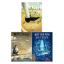 Combo Hai Vạn Dặm Dưới Đáy Biển – Guliver – Đảo Giấu Vàng (Tái Bản)