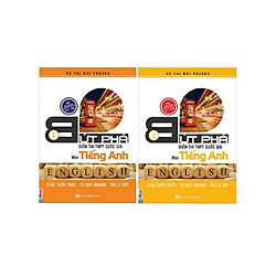 Combo 2 cuốn bứt phá điểm thi tiếng Anh 1+2 ( tặng kèm sổ tay MC books )