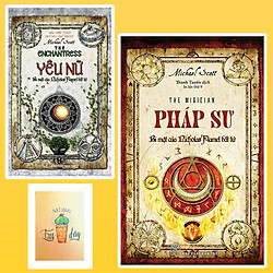 Combo Bí Mật Của Nicholas Flamel : Pháp Sư và Yêu Nữ ( Tặng Kèm Sổ Tay Xương Rồng)