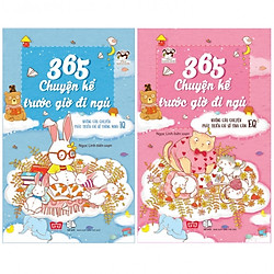 Combo 365 Chuyện Kể Trước Giờ Đi Ngủ (Bộ 2 Cuốn – Tái bản 2018)