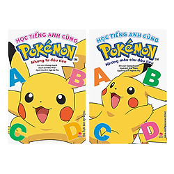 Combo Học Tiếng Anh Cùng Pokémon (2 Cuốn)