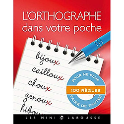L’orthographe dans votre poche