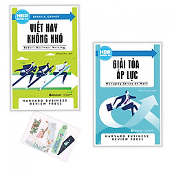 Combo HBR GUIDE To: Viết Hay Không Khó và Giải Tỏa Áp Lực – Tặng kèm bookmark PĐ
