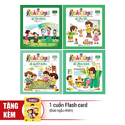 Combo Tuần Của Bé Tháng 10 (Trọn Bộ 4 Cuốn) – Tặng 1 Cuốn Flash Card Ngẫu Nhiên