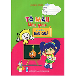 Tô Màu Mẫu Giáo – Các Loại Rau Quả