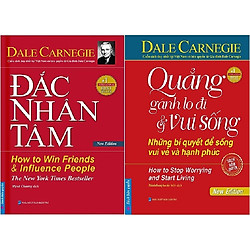 Combo Đắc Nhân Tâm (Bìa Cứng) +  Quẳng Gánh Lo Đi Và Vui Sống – Những Bí Quyết Để Sống Vu