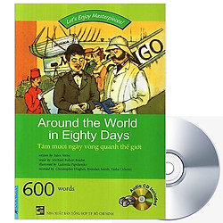Combo Happy Reader – Tám Mươi Ngày Vòng Quanh Thế Giới (Tái Bản) – Sách Kèm CD