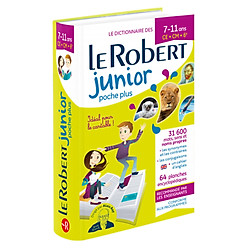 Dictionnaire Le Robert Junior Poche Plus – 7/11 ans – CE-CM-6e