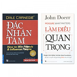 Combo 2 cuốn: Đắc Nhân Tâm,  Làm Điều Quan Trọng