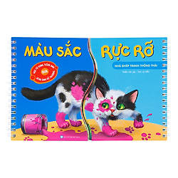Màu Sắc Rực Rỡ – Học Từ Vựng Tiếng Anh Qua Hình Ảnh Dễ Thương – Nhà Ghép Tranh Thông Thái