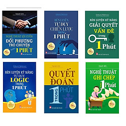 Combo 6 cuốn sách bán chạy nhất Nhật Bản