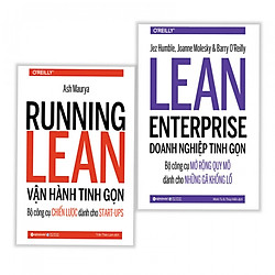 Combo sách khởi nghiệp thật dễ dàng: RUNNING LERARN vận hành tinh gọn + LEARN ENTERPRISE