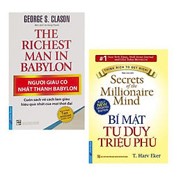 Combo Bài Học Kinh Nghiệm Làm Giàu Từ Người Thành Công: Bí Mật Tư Duy Triệu Phú  + Người