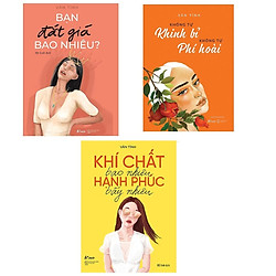 Combo 3 cuốn sách hay nhất về kĩ năng sống của tác giả Vãn Tình: Bạn Đắt Giá Bao Nhiêu? +